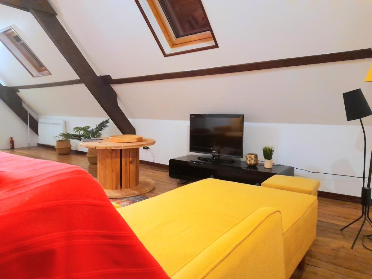 Le Nid D'Hirondelles - Appartement De Caractere Hypercentre Au Calme Bourges Bagian luar foto