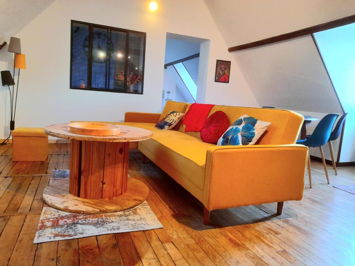 Le Nid D'Hirondelles - Appartement De Caractere Hypercentre Au Calme Bourges Bagian luar foto